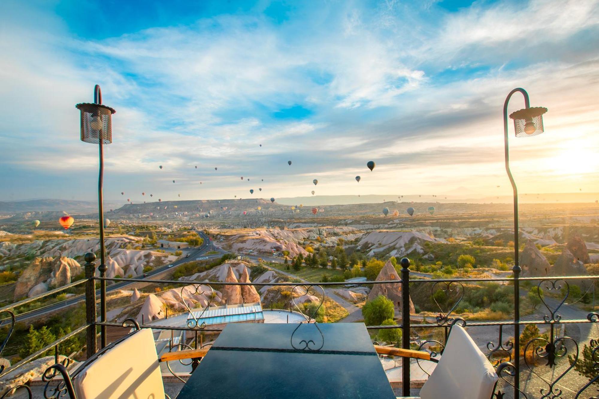 Simera In Cappadocia - Special Class - Best View Rooftop Üçhisar Exterior foto