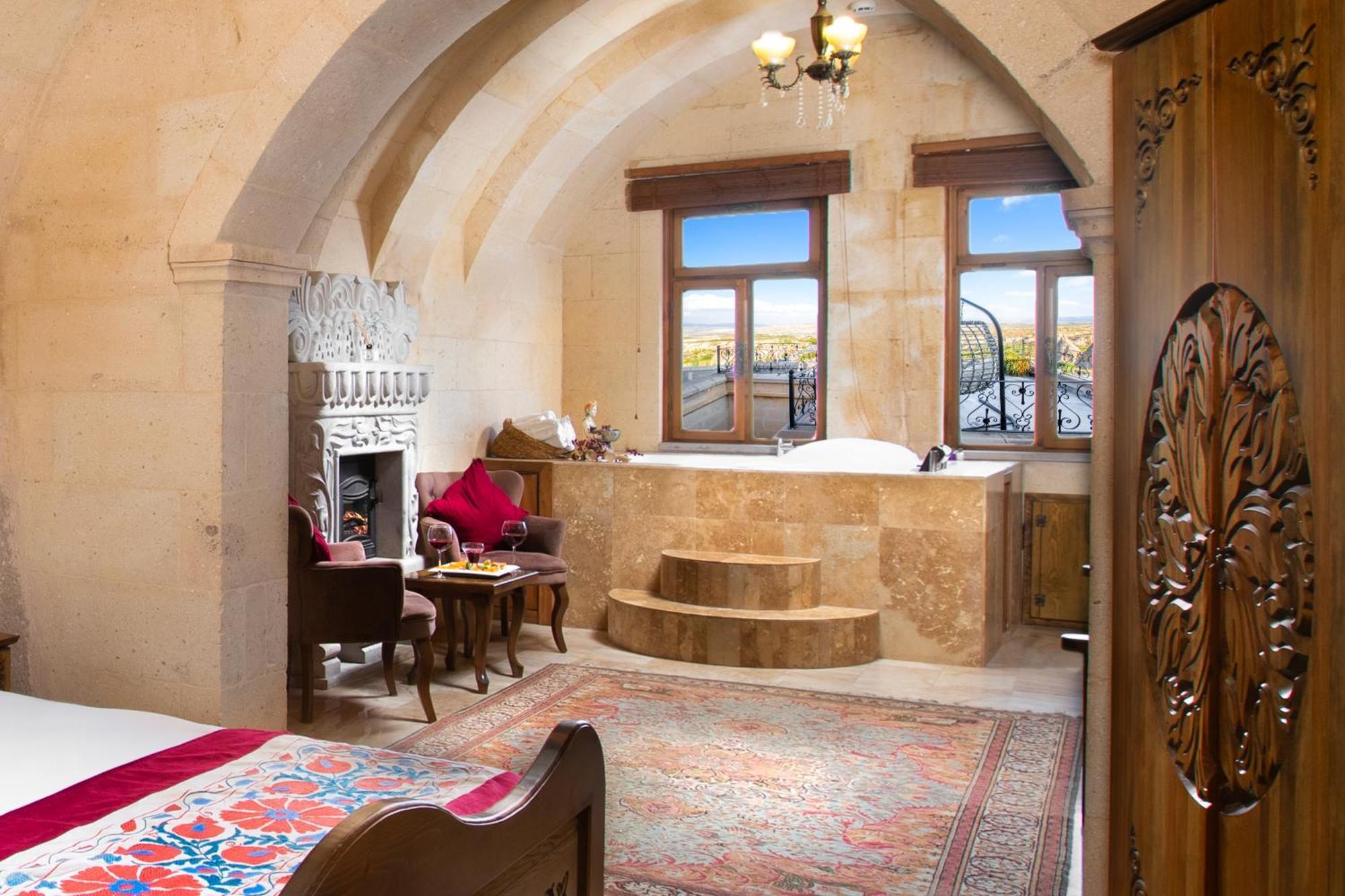 Simera In Cappadocia - Special Class - Best View Rooftop Üçhisar Exterior foto