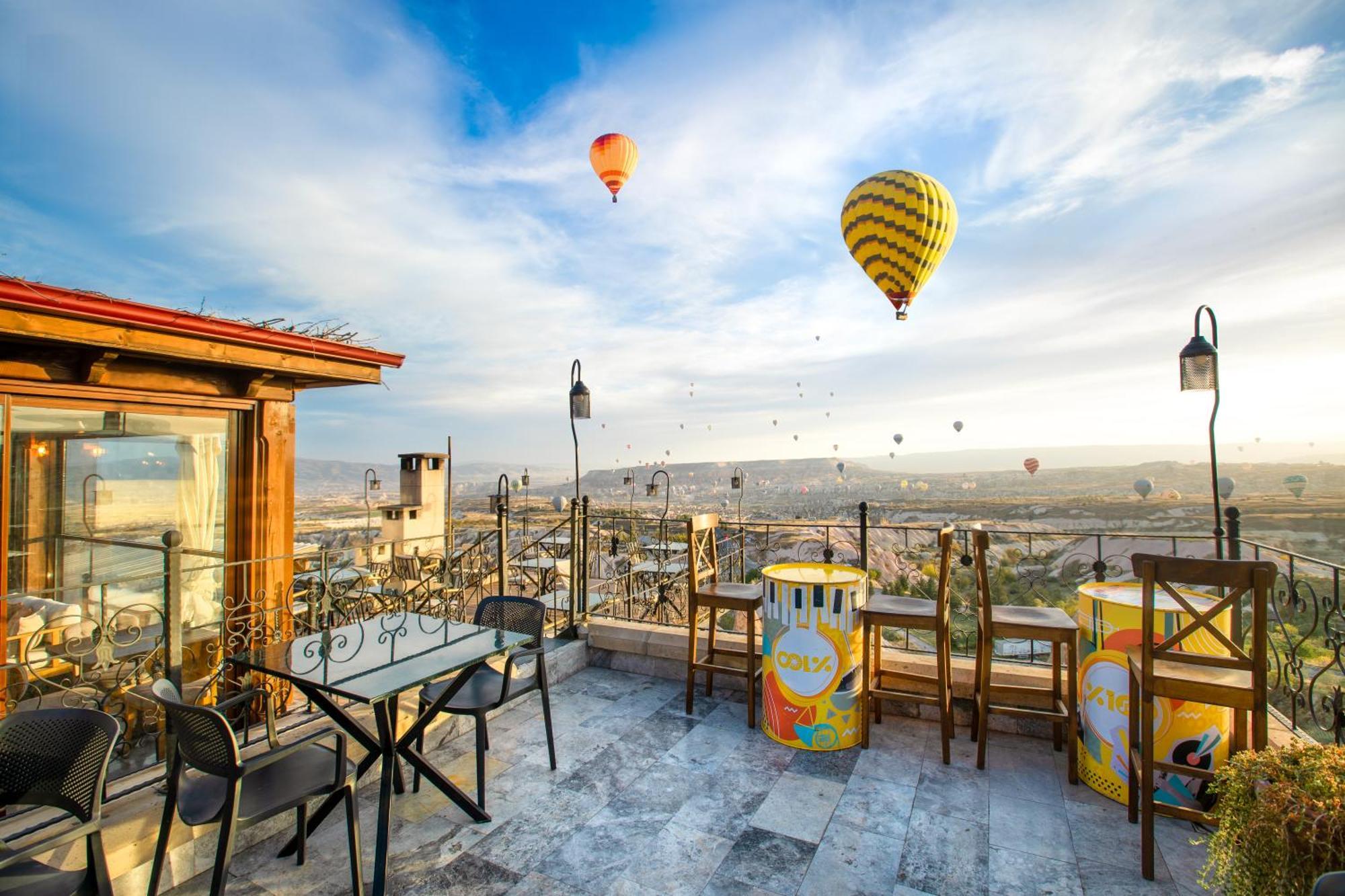 Simera In Cappadocia - Special Class - Best View Rooftop Üçhisar Exterior foto